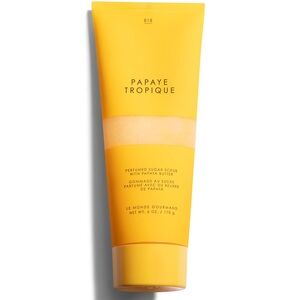 Le Monde Gourmand Sugar Scrub - Papaye Tropique - NEVER USED!  papaya bath body